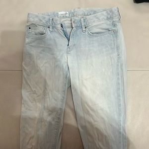 Light wash jeans